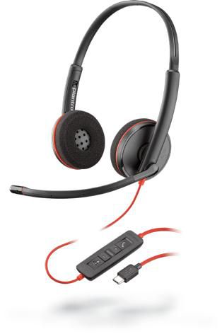 Poly Blackwire C3220, USB-C, Windows/Mac OS, 118 g