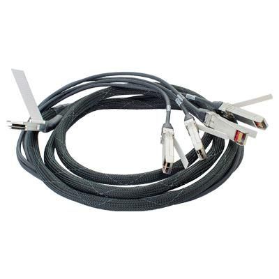 Hewlett Packard Enterprise HP BladeSystem c-Class 40G QSFP+ to 4x10G SFP+ 5m Direct Attach Copper Splitter Cable