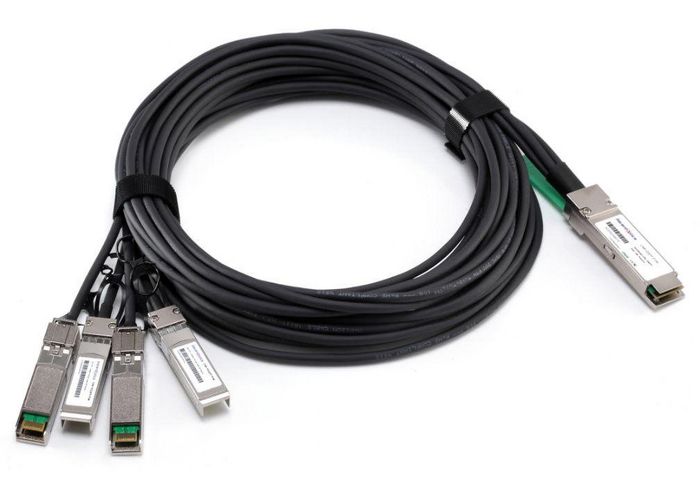 Hewlett Packard Enterprise BladeSystem c-Class QSFP+ to 4x10G SFP+ 7m Active Optical Cable