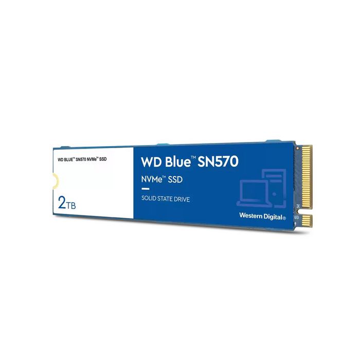 Western Digital 2 TB, M.2, PCIe Gen3 x4, NVMe 1.4, 3500 MB/s read, 3500 MB/s write