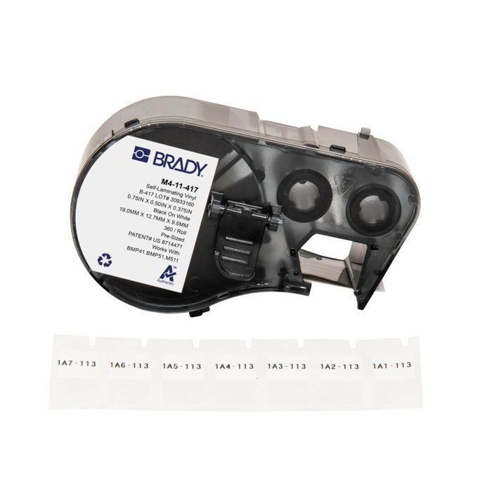 Brady M410/BMP41/M510/BMP51/BMP53/M511 Label Printer Labels