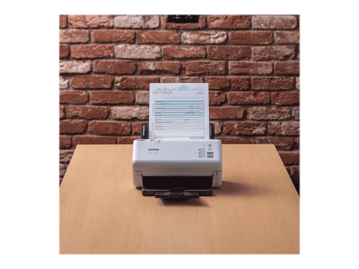 Brother ADS-4300N ADF scanner 600 x 600 DPI A4 Black, White