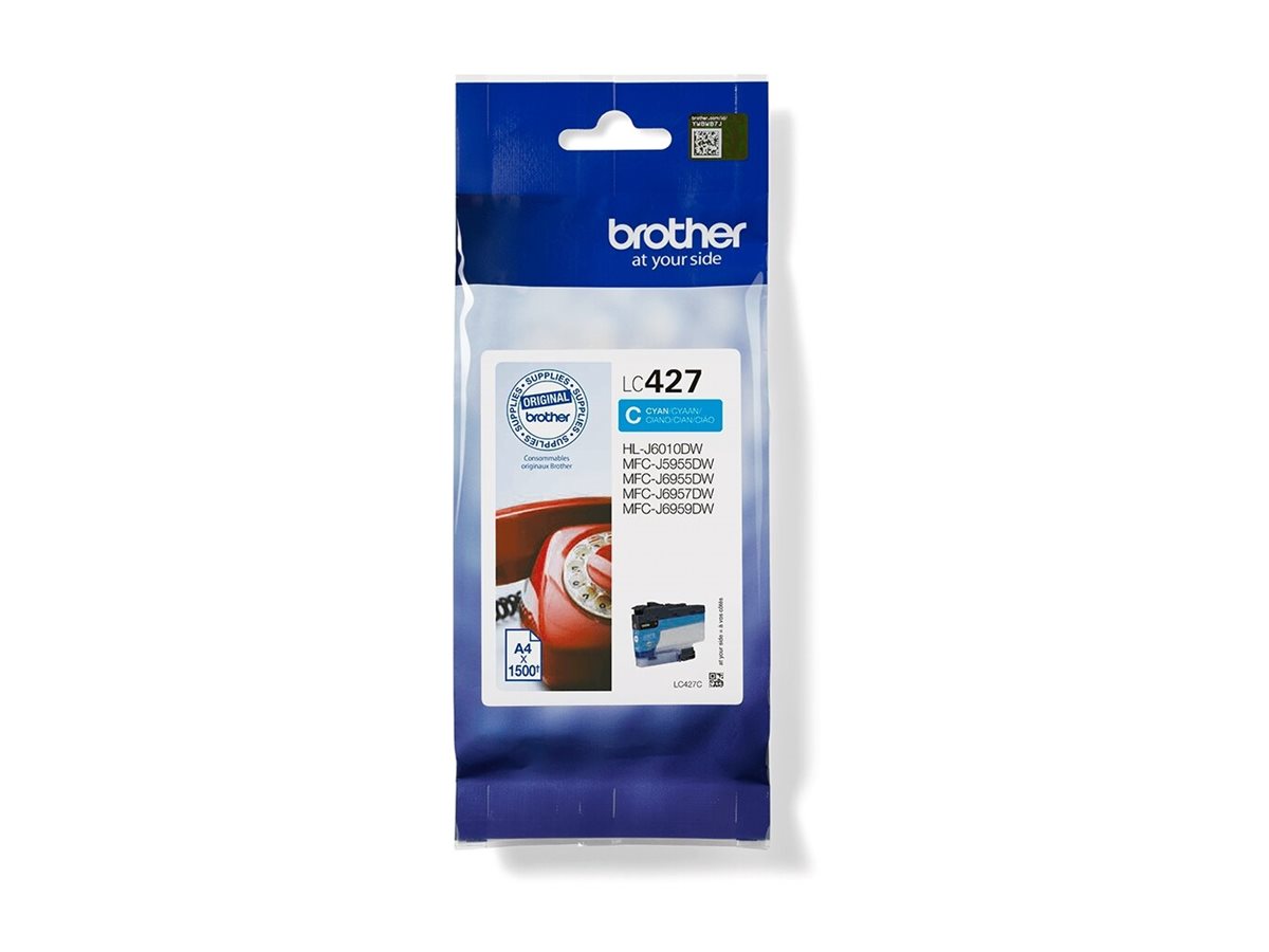 Brother LC427C ink cartridge 1 pc(s) Original Standard Yield Cyan