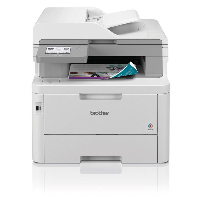 Brother Efficient business printer with high yield toner, flexible paper handling and 2-sided scanning