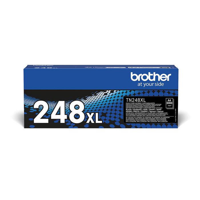 Brother The Brother TN-248XLBK Black Toner. Prints up to 3,000 pages.