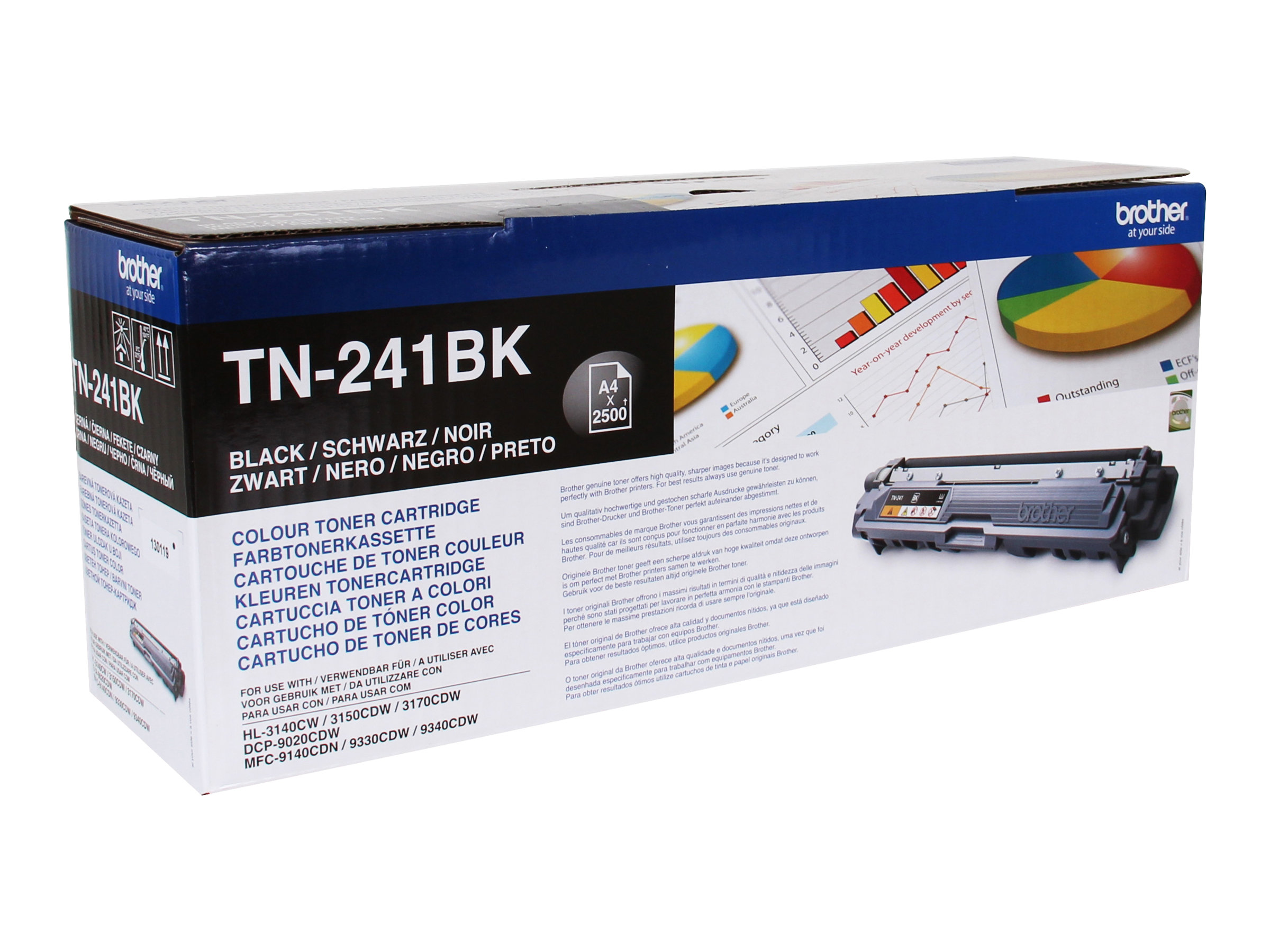 Brother TN-241BK toner cartridge 1 pc(s) Original Black