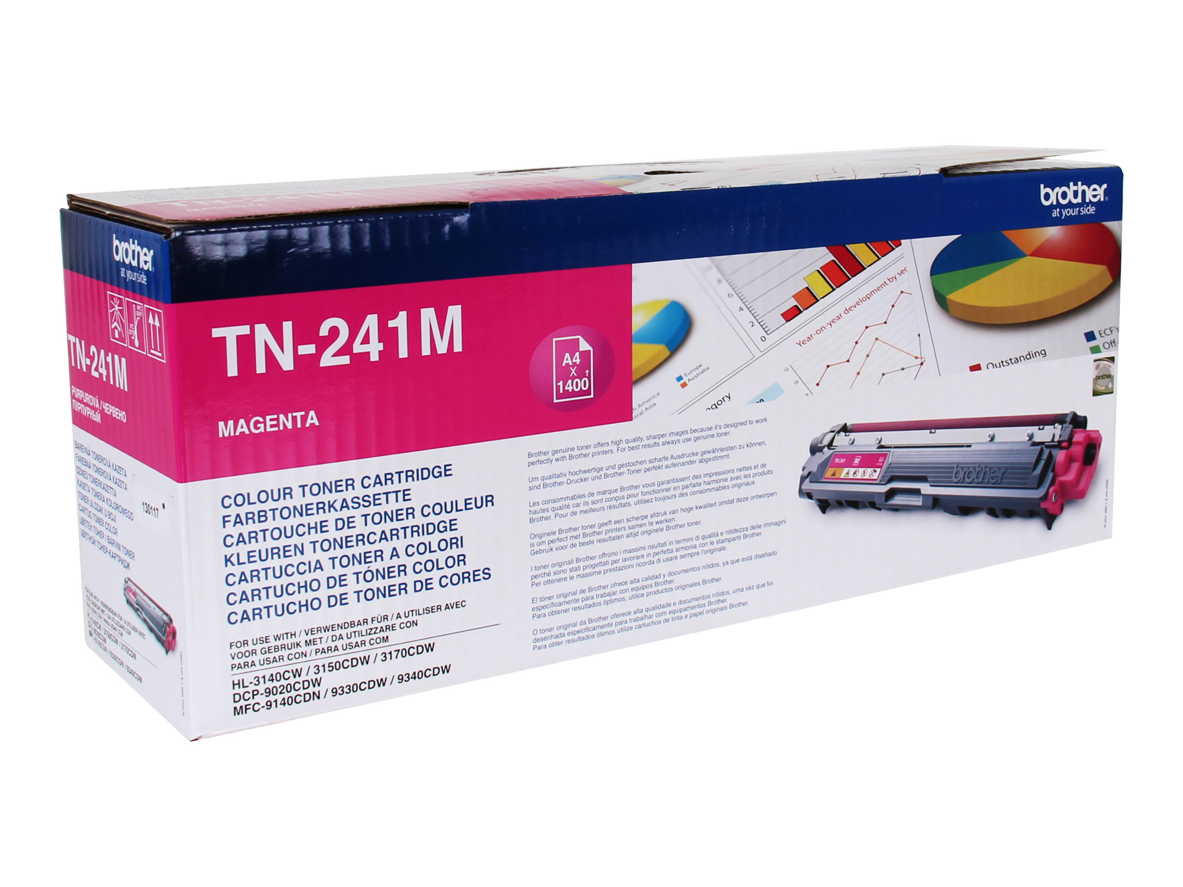 Brother TN-241M toner cartridge 1 pc(s) Original Magenta