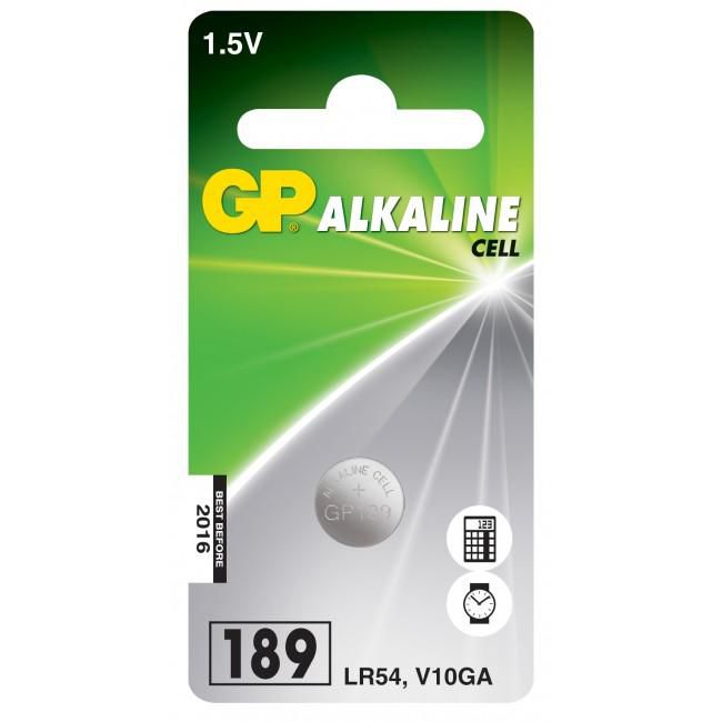GP GP Alkaline Cell Battery 189-C1, 1,5V, LR54, 1-pack