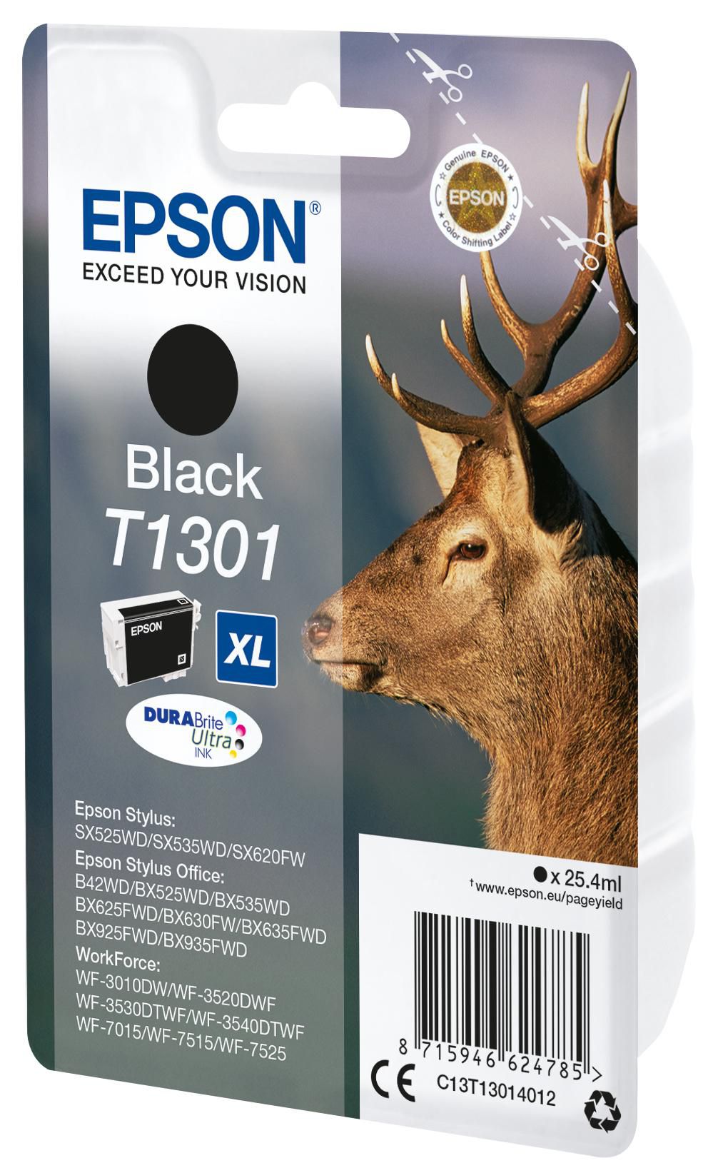 Ink/T1301 Stag XL 25.4ml BK