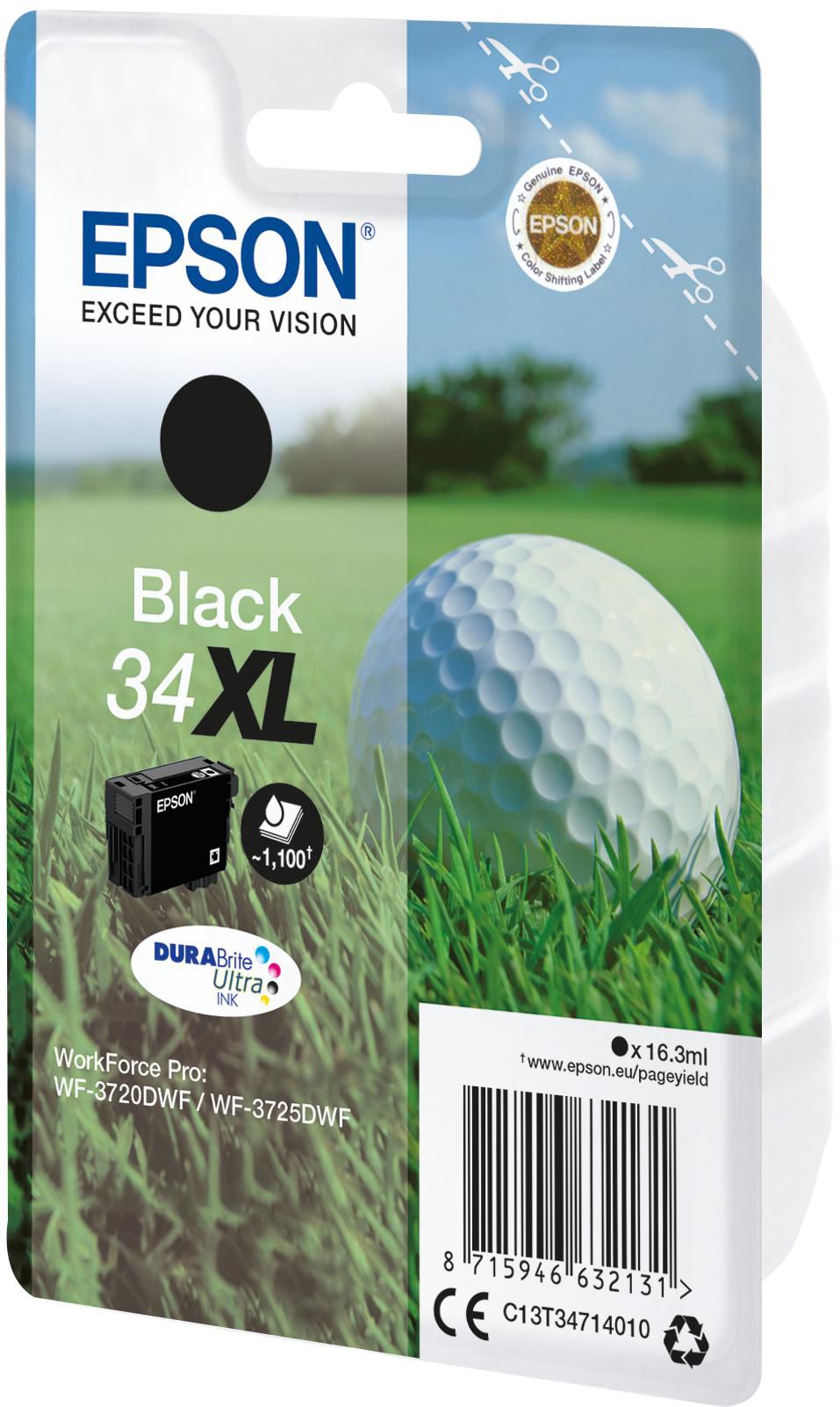 Ink/34XL Golf Ball 16.3ml BK