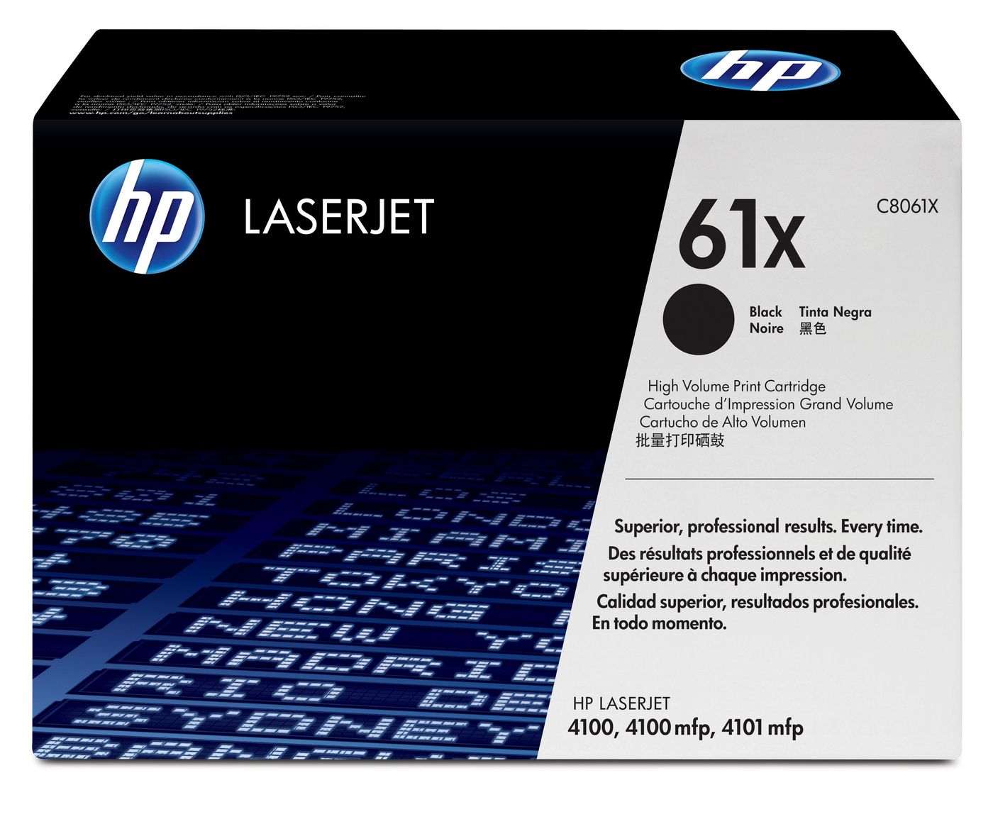 HP 61X High Yield Black Original LaserJet toner cartridge 1 pc(s)