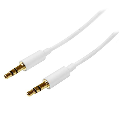 CABLE 1M AUDIO ESTEREO 3.5MM MINIJACK PLUG MACHO MACHO