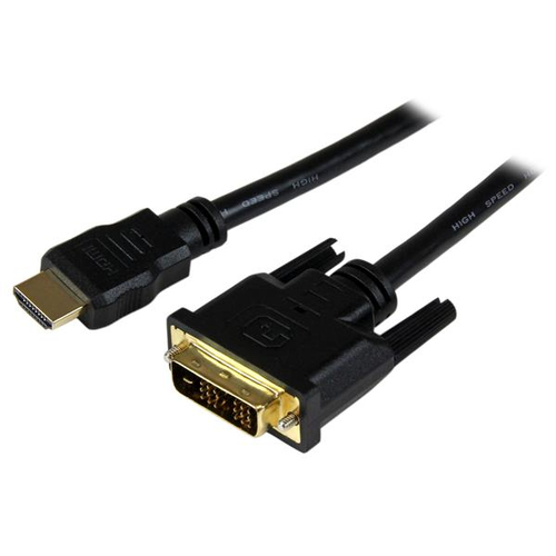 CABLE HDMI A DVI 1.5M DVI-D DVI-D VIDEO ADAPTER - M/M - 150C