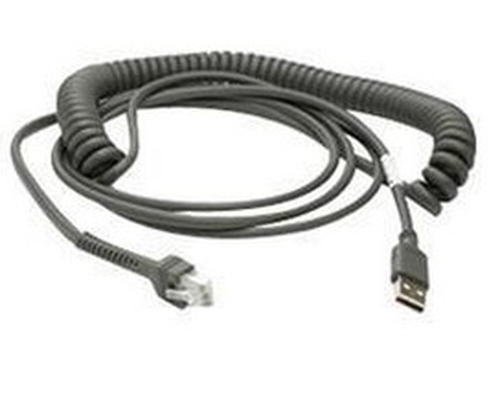 CABLE - SHIELDED USB: SERIES A CONNECTOR 9FT. (2.8M) COILED