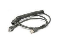 CABLE SHIELDED USB SERIES A 12IN COILED BC1.2 -30C