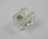 Cable TK RJ11 plug, 6P4C, pack of 100, for flat cables