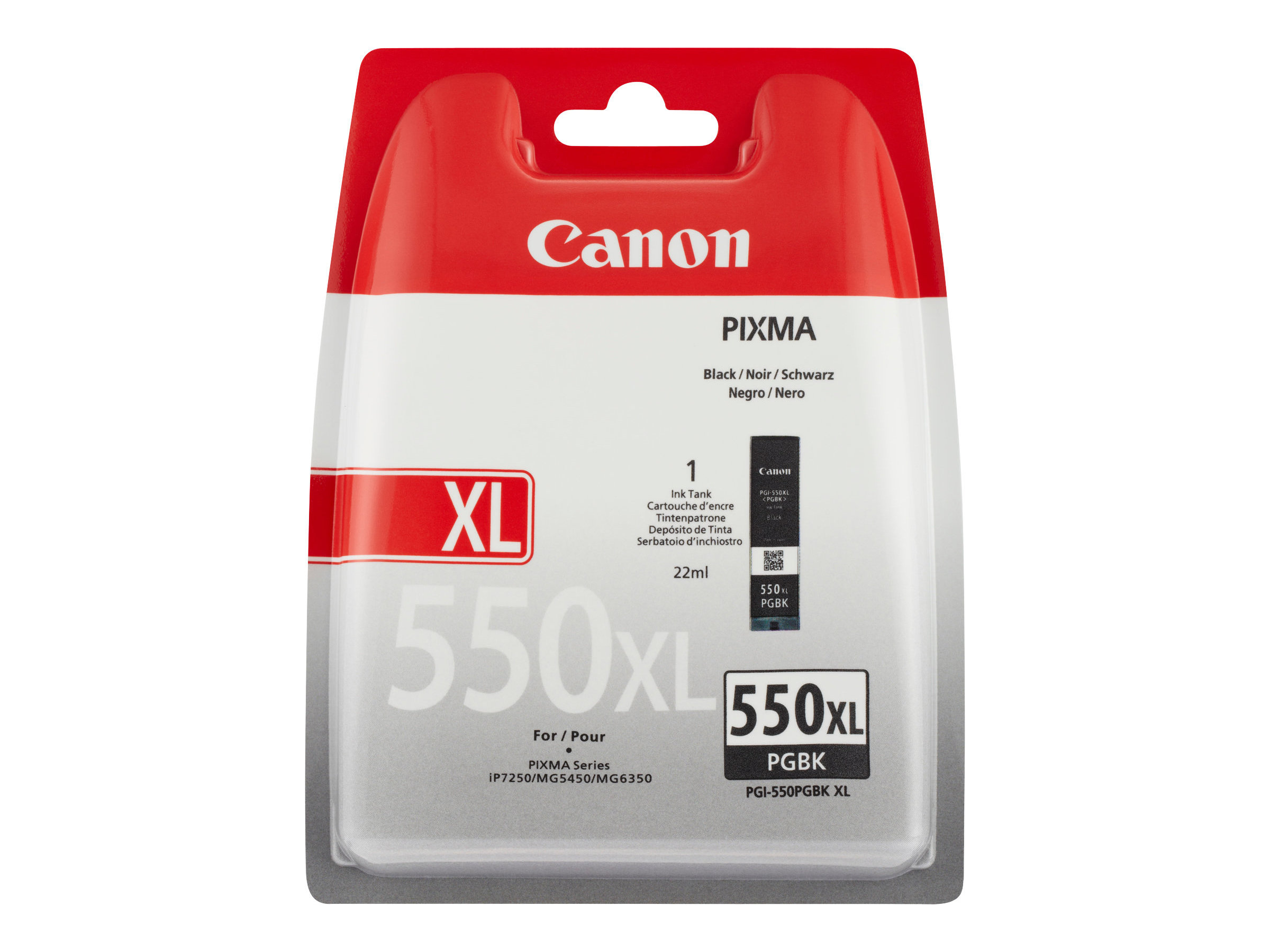 Canon PGI-550PGBK XL High Yield Pigment Black Ink Cartridge