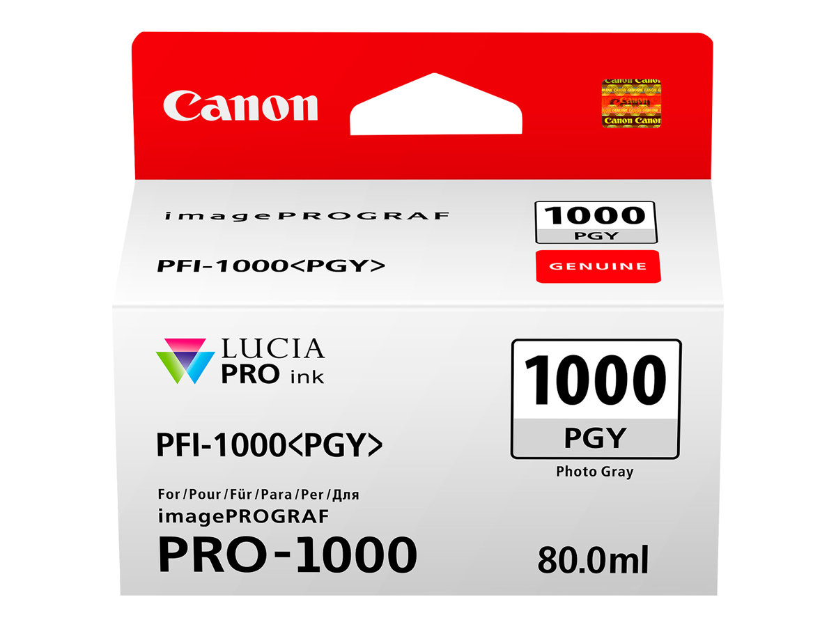 Canon PFI-1000PGY Photo Grey Ink Cartridge