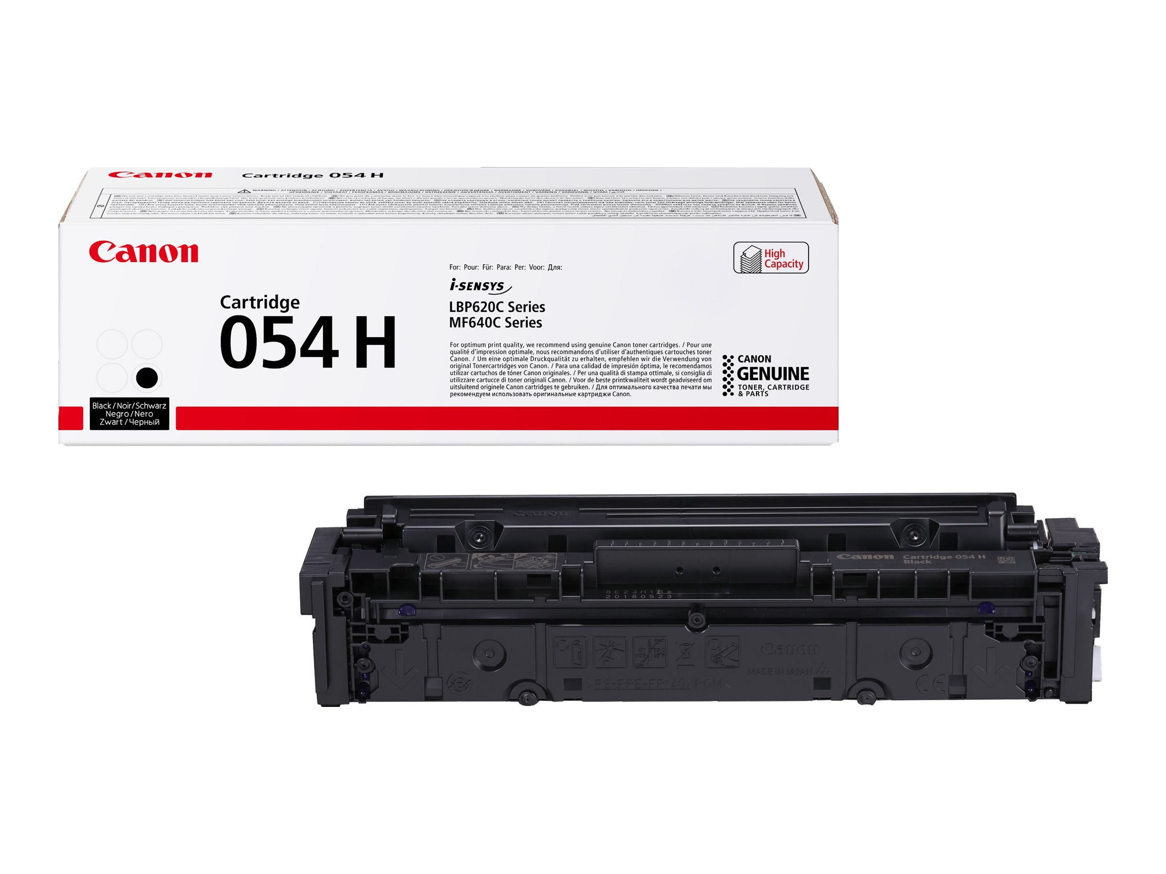 Canon 054 H High Yield Toner Cartridge, Magenta