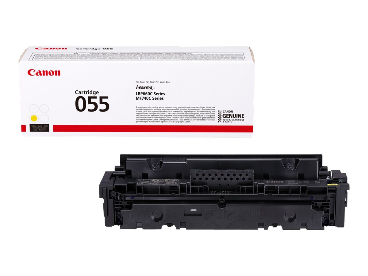 Canon 055 toner cartridge 1 pc(s) Original Yellow