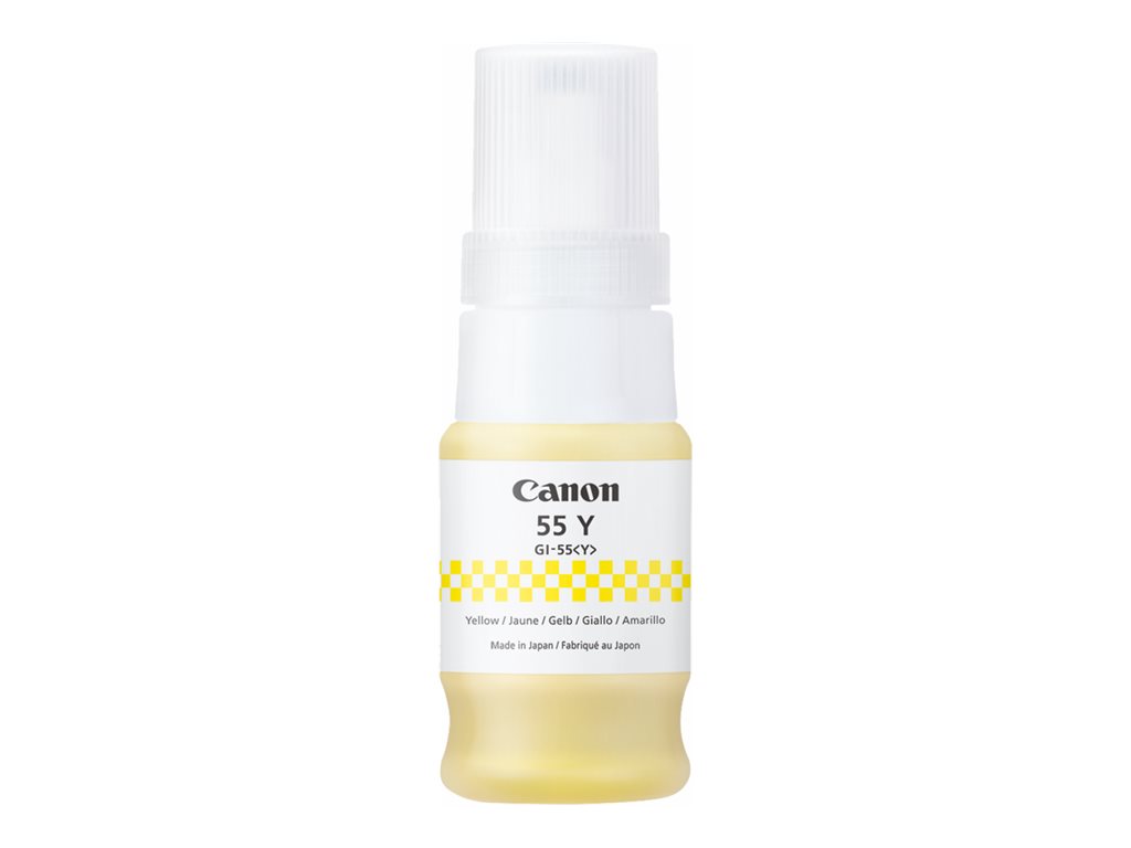 Ink/Yellow Ink Bottle GI-55 Y EUR