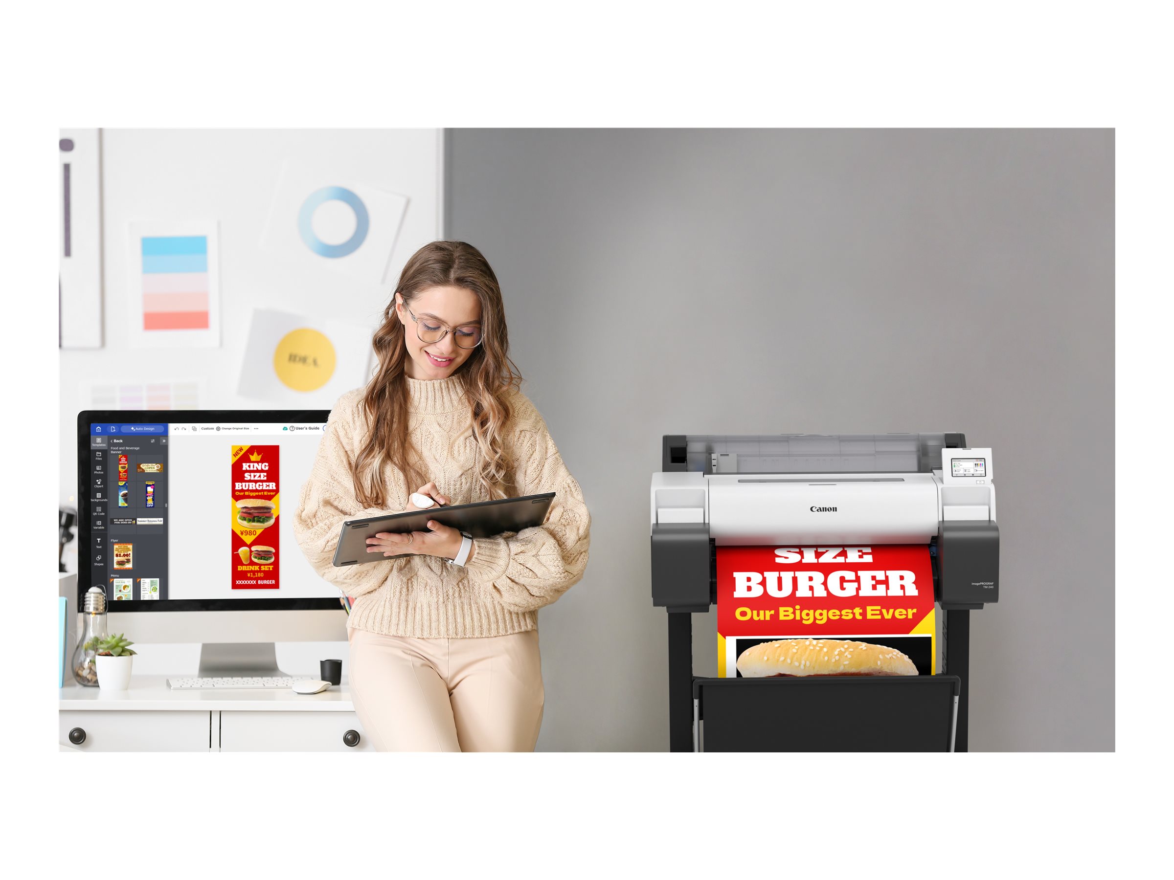 Canon imagePROGRAF TM-240 large format printer Wi-Fi Inkjet Colour 2400 x 1200 DPI A1 (594 x 841 mm) Ethernet LAN