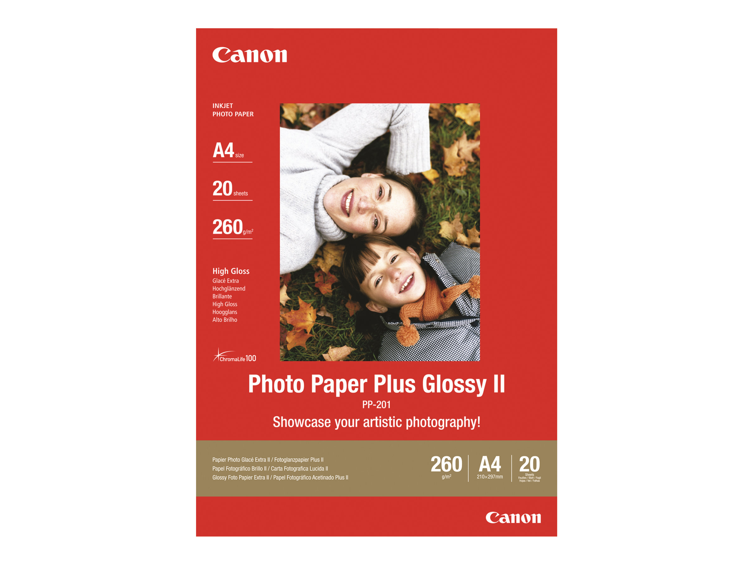 Canon PP-201 Glossy II Photo Paper Plus 10x15cm - 5 Sheets