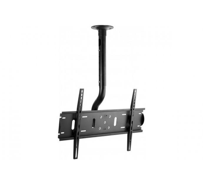 EXC Ceiling mount | Adjustable 1024mm 1224mm | VESA 200x200-800x500 | Max 75kg | Black