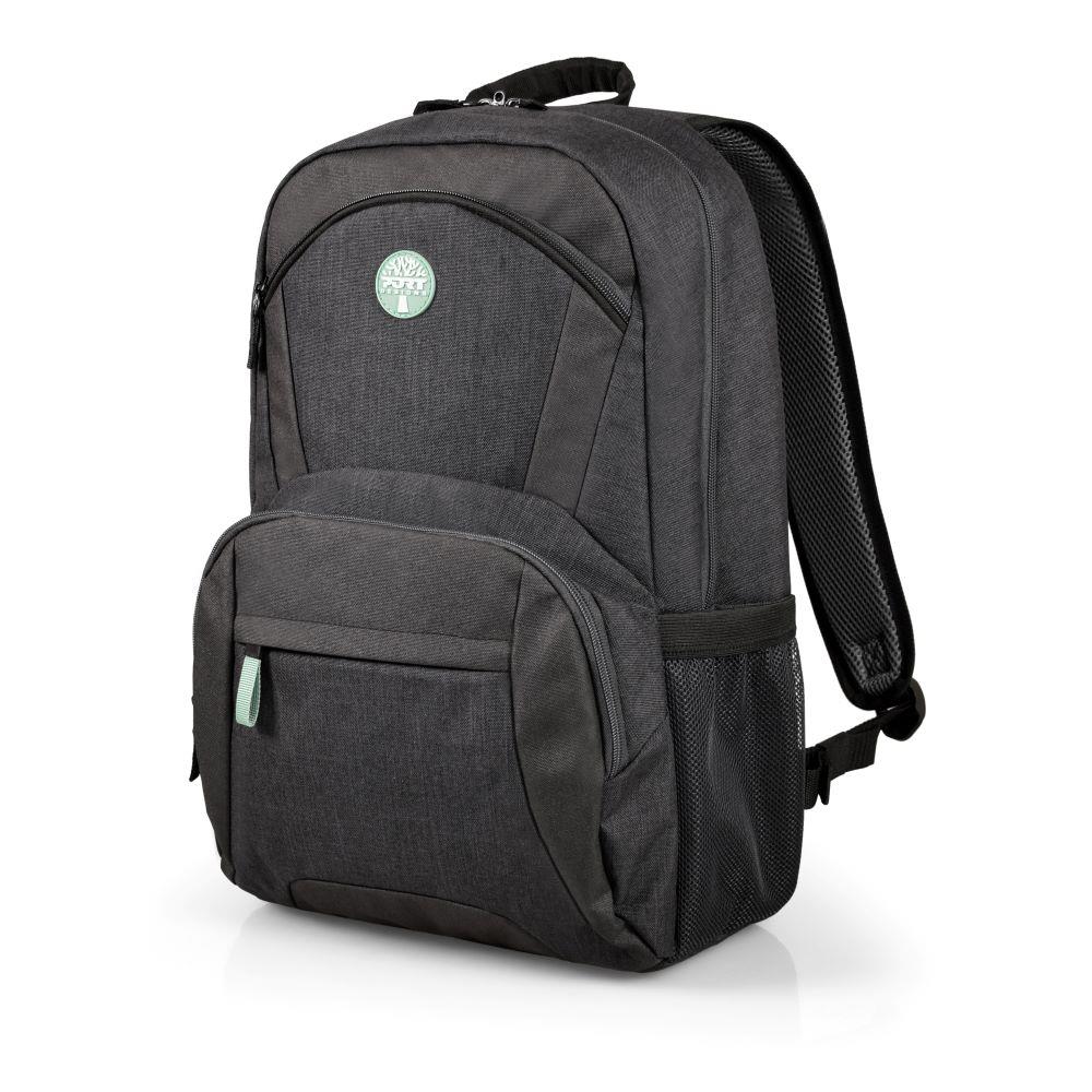 PORT Designs 15.6-16" Houston II ECO Backpack - Black