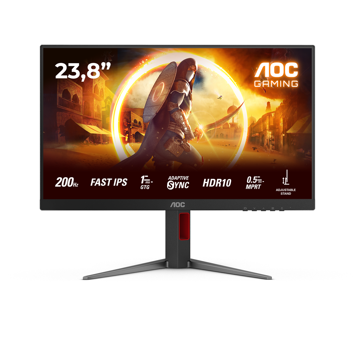 AOC 23.8" 24G4HA | AOC Gaming | 1920x1080 | Fast IPS | 1ms | 200Hz | 3years