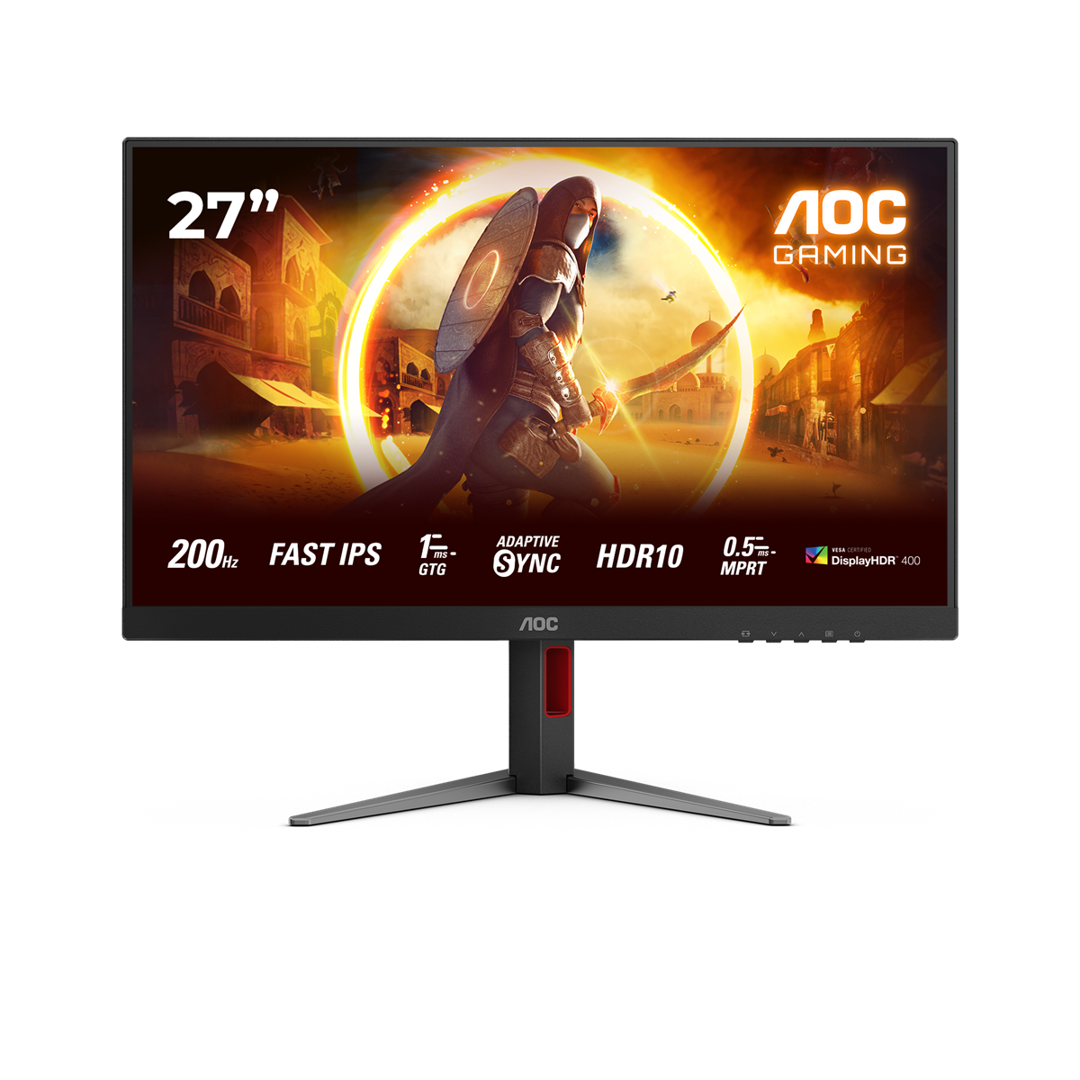 AOC 27" 27G4HA | AOC Gaming | 1920x1080 | Fast IPS | 1ms | 200Hz | 3years