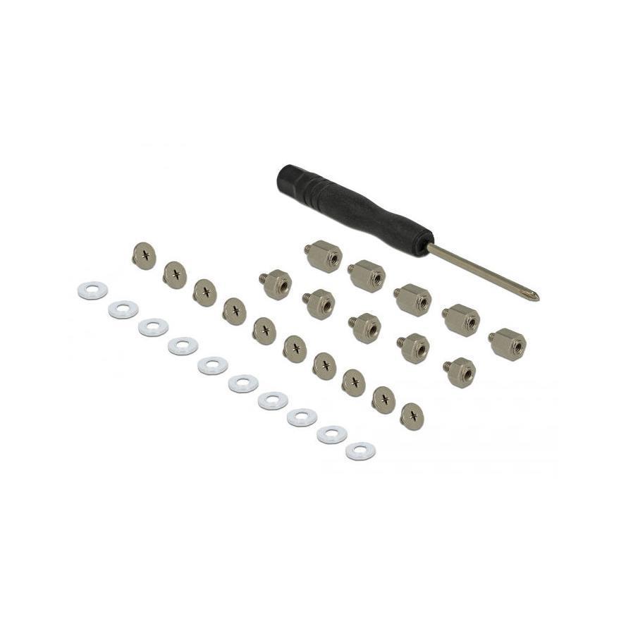 Delock Mounting kit 31 parts for M.2 SSD