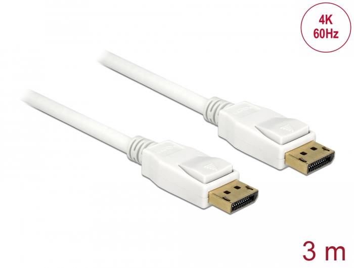 Delock Display port cable 4K, 60Hz, 3m