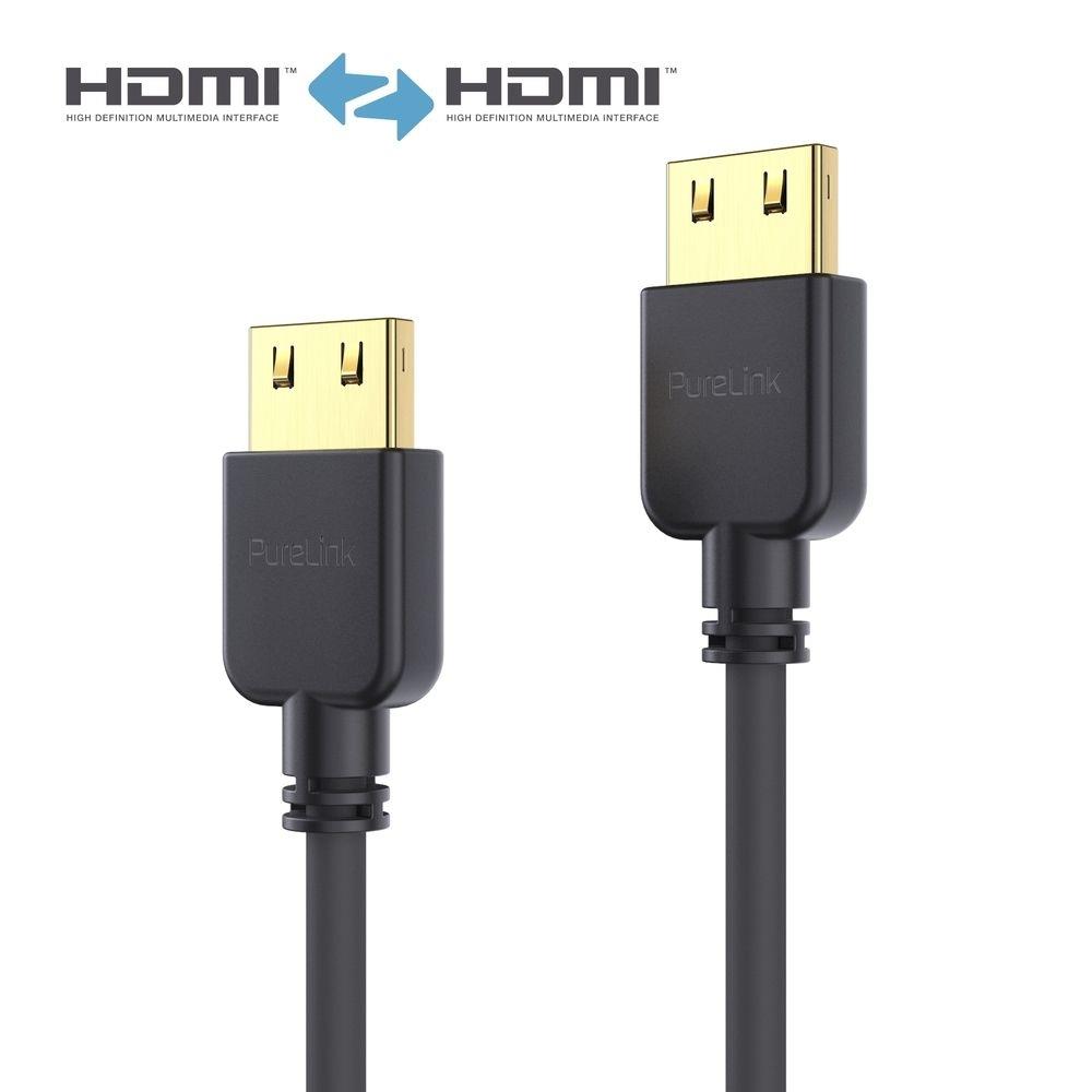 PureLink PureInstall | SuperThin Premium | HDMI - HDMI | Max 4096x2160 60Hz | Black | 0.5m