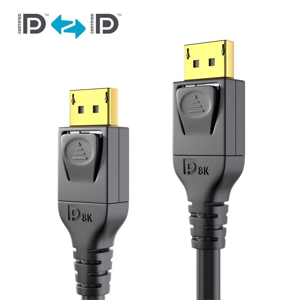 PureLink PureInstall | DisplayPort 1.4 8K | DisplayPort - DisplayPort | Max 7680x4320 60Hz | Black | 5m