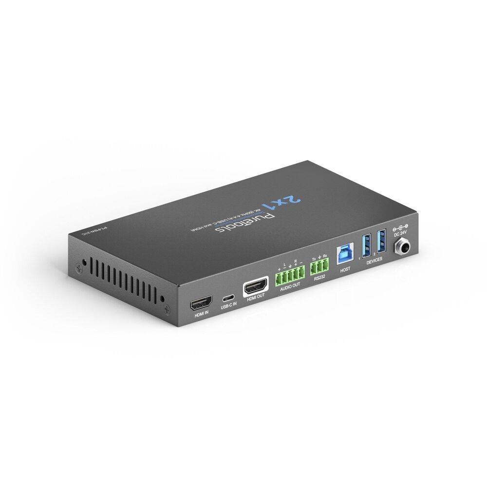 PureLink PT-PSW-21C | USB-C & HDMI with KVM | 2in x 1out | 3840x2160 60Hz 4:4:4 | Presentation switch