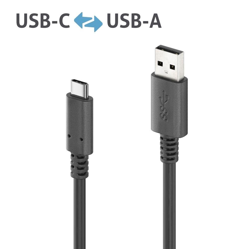 PureLink | PureInstall | USB-C - USB-A | 3.2 Gen 2 | 3m | Black