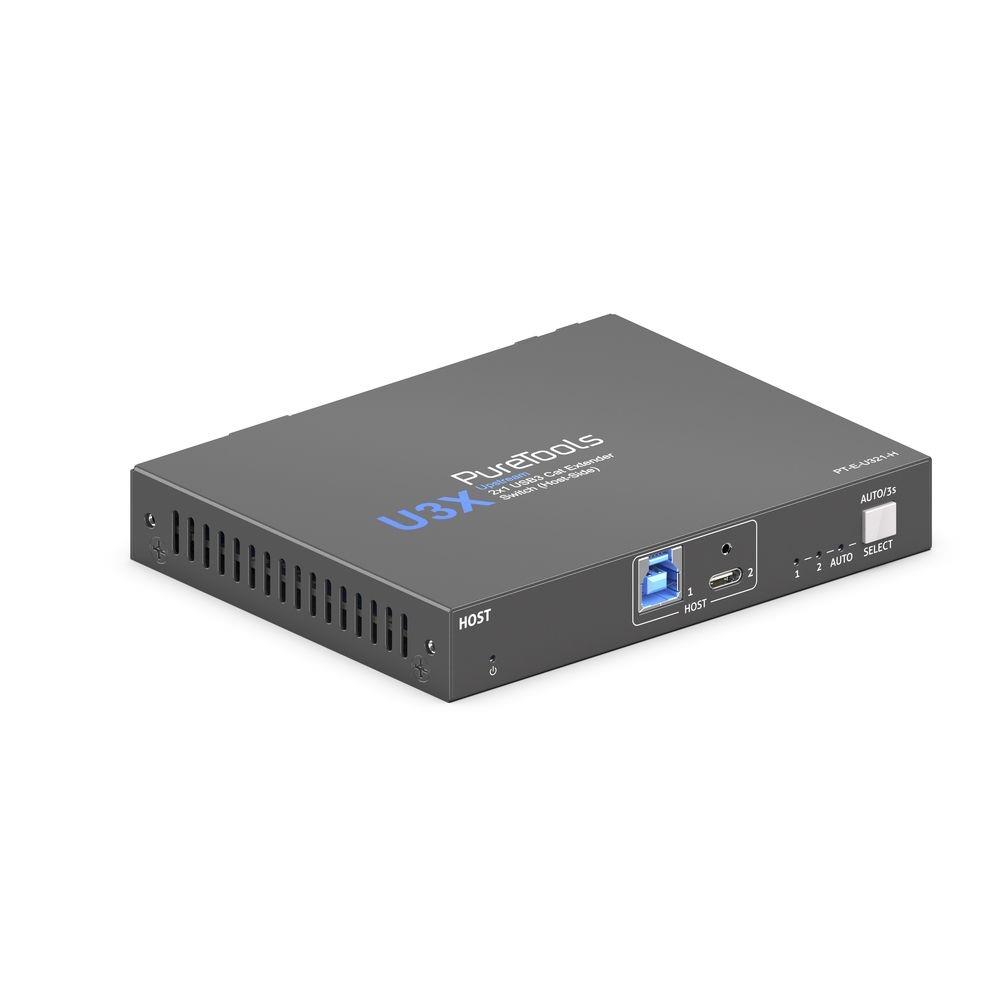 PureLink PT-E-U321-H | 2x1 USB Data Switch | USB 3.2 Gen 1 | HDBaseT 3.0 | Transmitter (Tx) | Max 100m