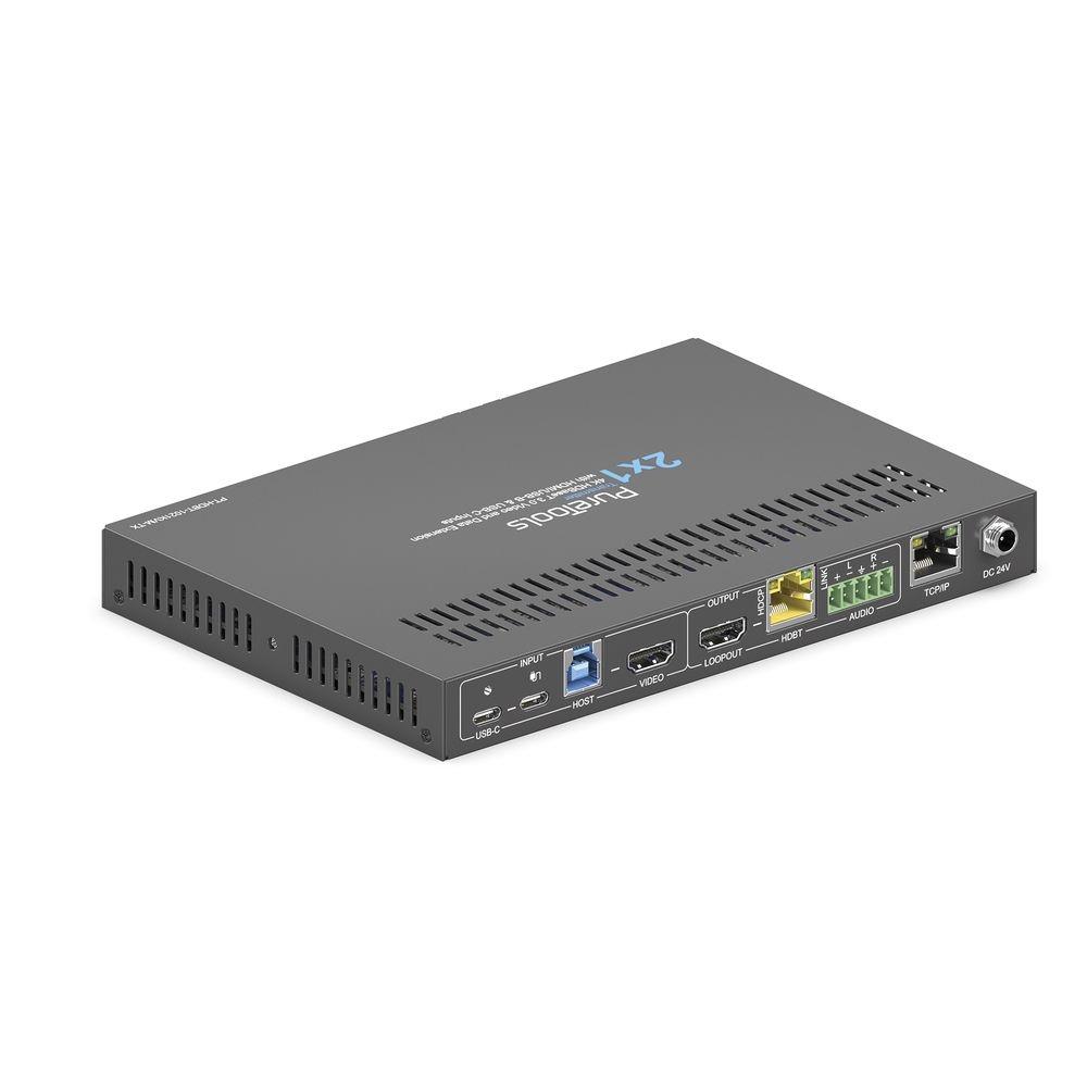 PureLink PT-HDBT-1021KVM-TX | 2x1 Switching 3.0 KVM | 3840x2160 60Hz 4:4:4 HDBaseT 3.0 Transmitter (Tx) | Range 70m