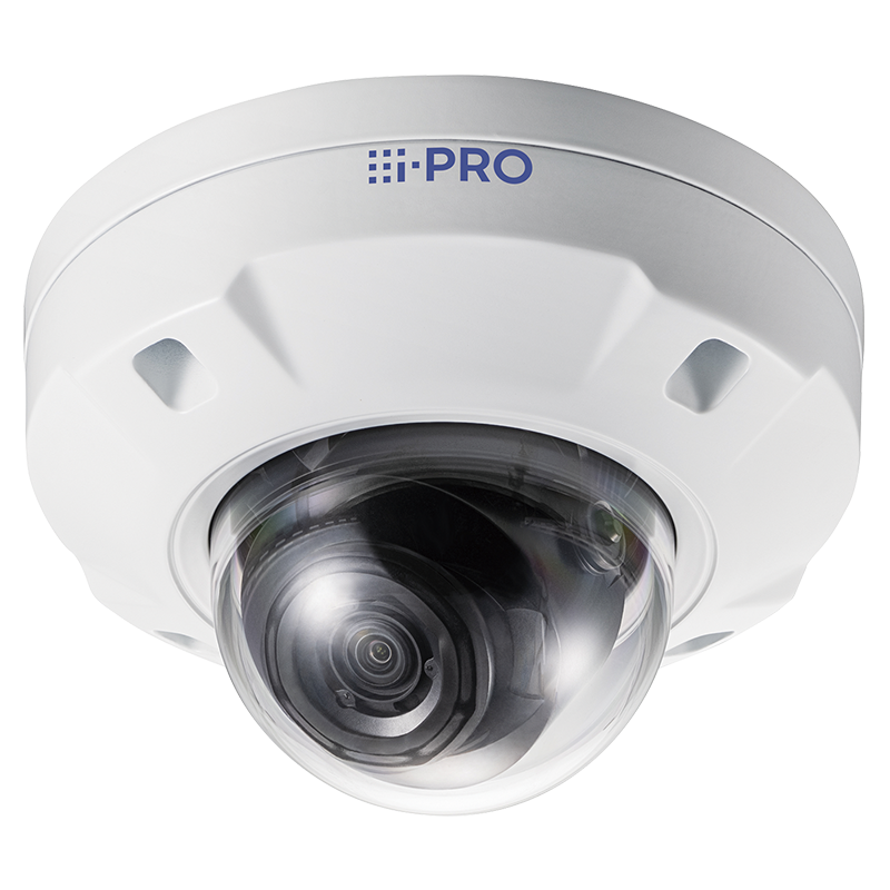 i-PRO | WV-U2532LA (2,9-7,3mm) | 2MP (1080p) Varifocal Lens Outdoor Dome Network Camera | 2MP | Dome Mini Camera | White