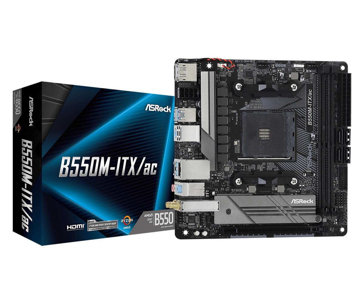 ASRock B550M-ITX/ac Mini ITX AM4 AMD B550