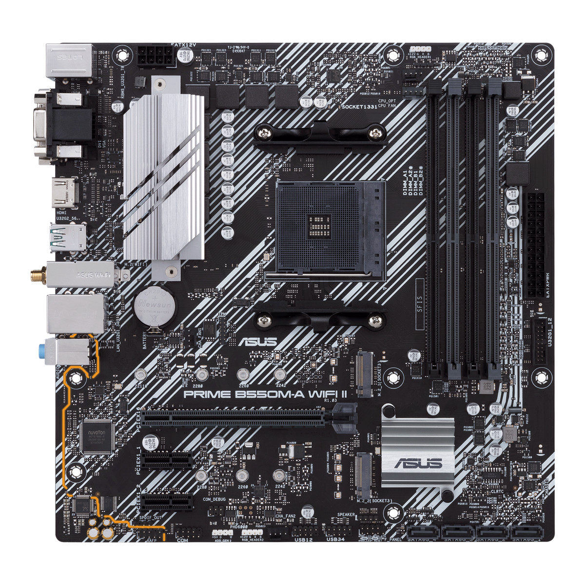 ASUS PRIME B550M-A (WI-FI) II (mATX, B550, AM4)