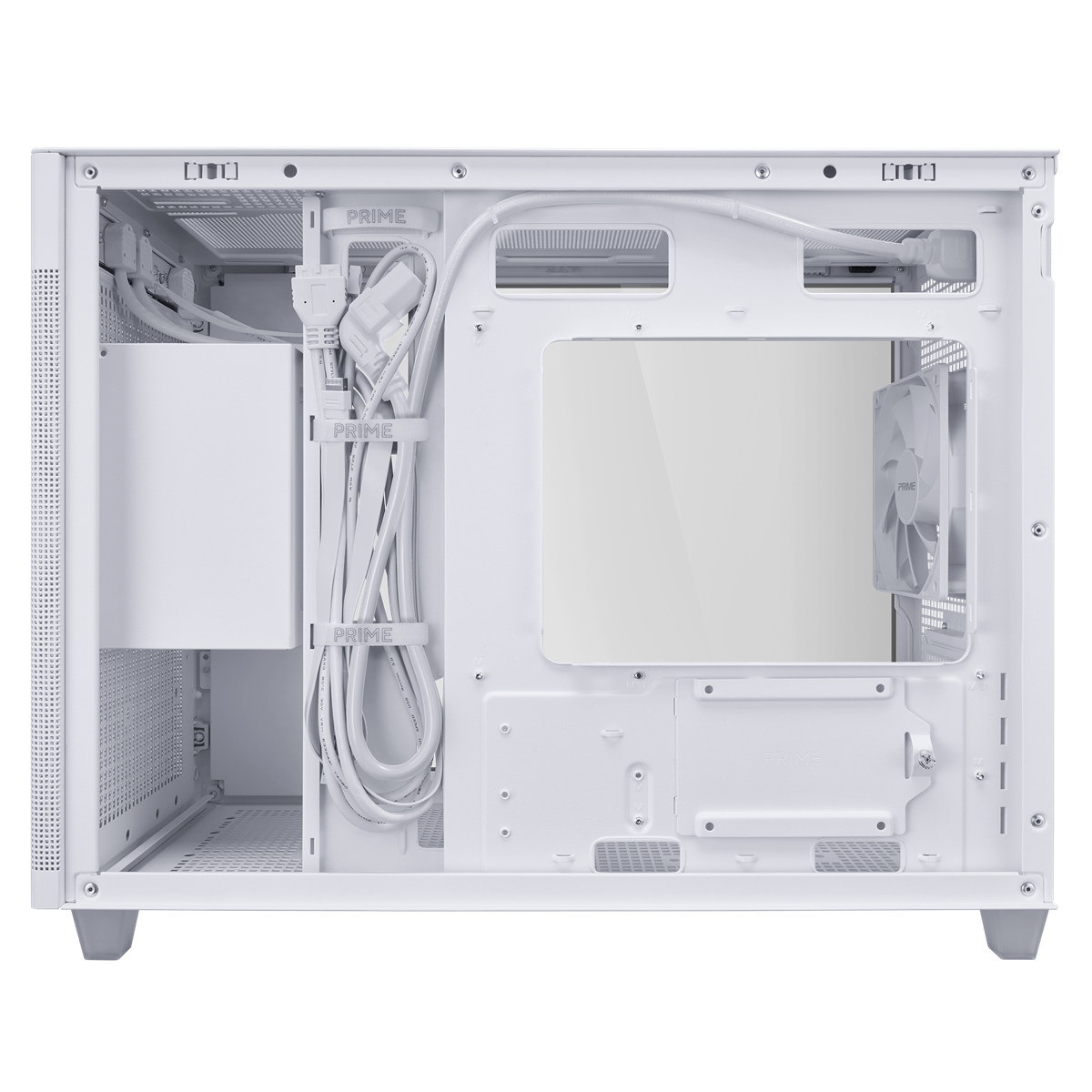 ASUS Prime AP201 TG MicroATX/MiniITX CASE White Edition