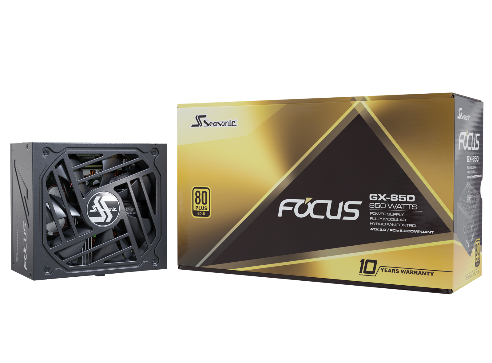 FOCUS GX-850-V4 850W ATX3.1 80+Gold black