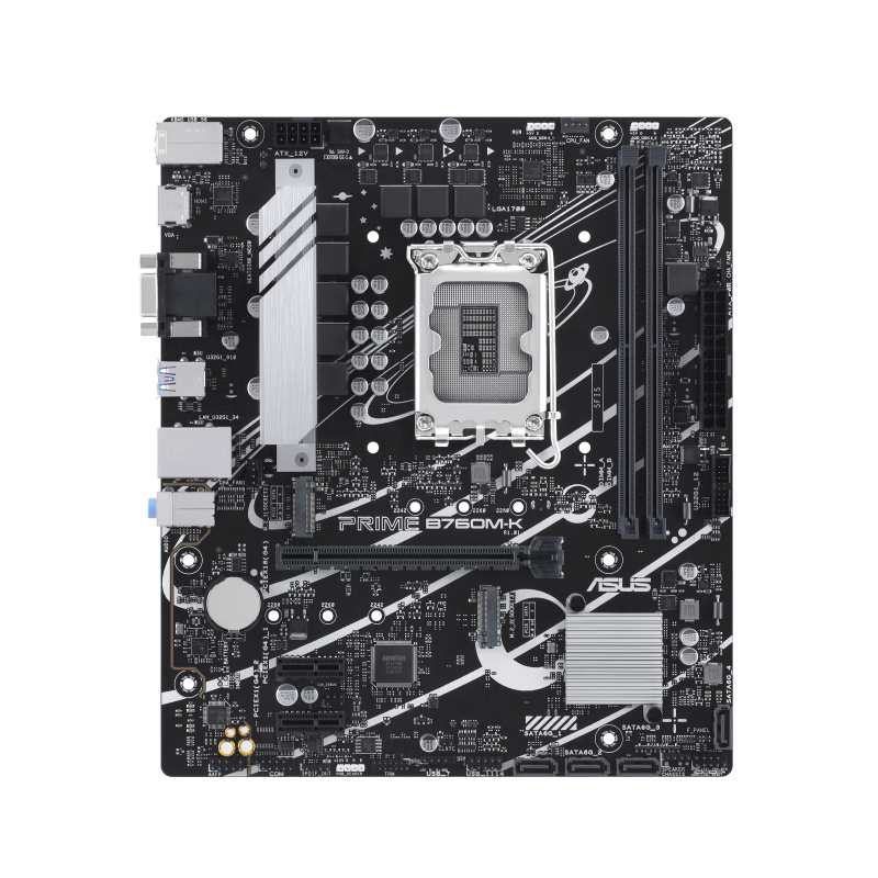 ASUS PRIME B760M-K (mATX, B760, LGA 1700, DDR5)
