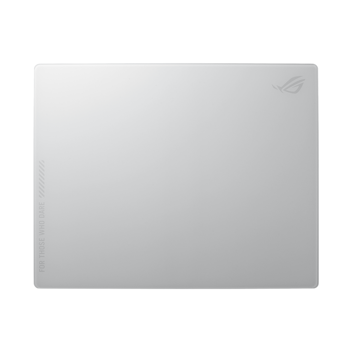 ASUS ROG Moonstone Ace L Tempered Glass Mousepad - White
