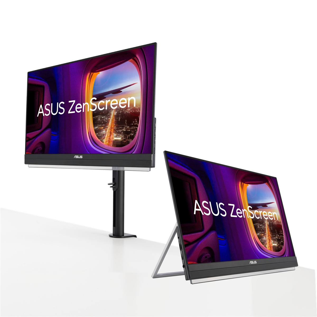LCD ASUS 21.5" MB229CF ZenScreen Portable USB-C Monitor 1920x1080p IPS carrying handle/kickstand