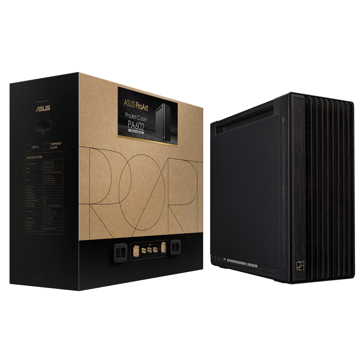 ASUS PROART PA602 Wood Edition - Metal Panel