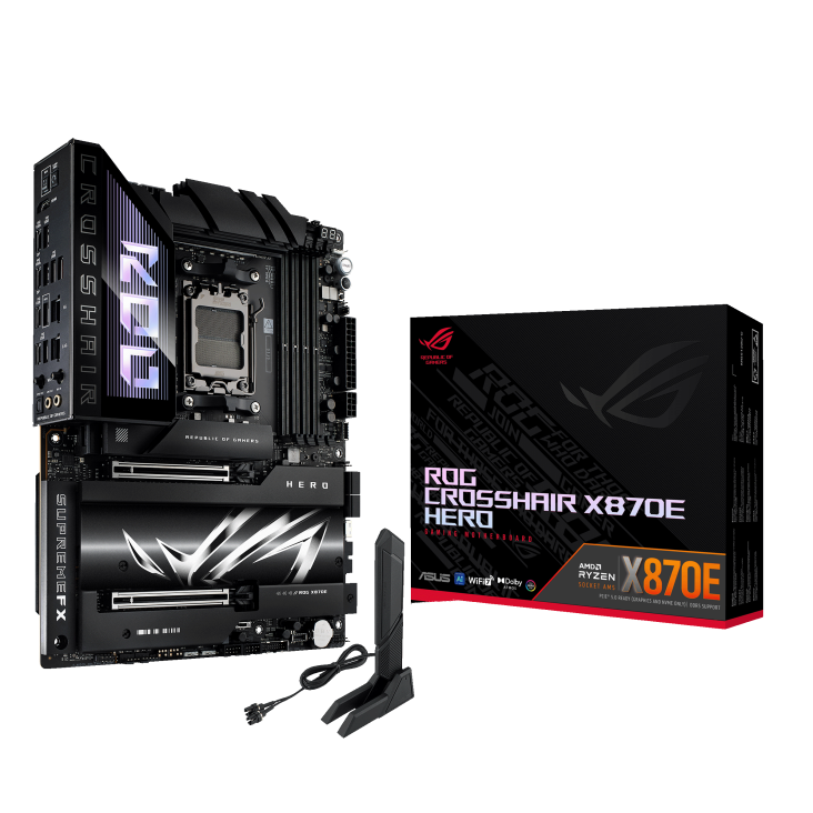 ASUS ROG CROSSHAIR X870E HERO (ATX, X870E, AM5, DDR5)