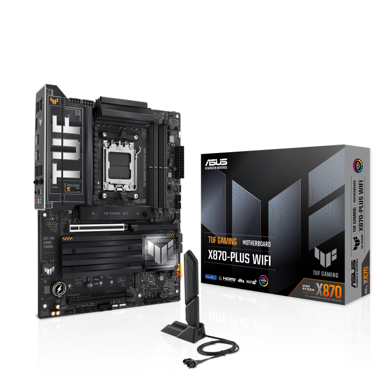 ASUS TUF GAMING X870-PLUS WIFI (ATX, X870, AM5, DDR5)